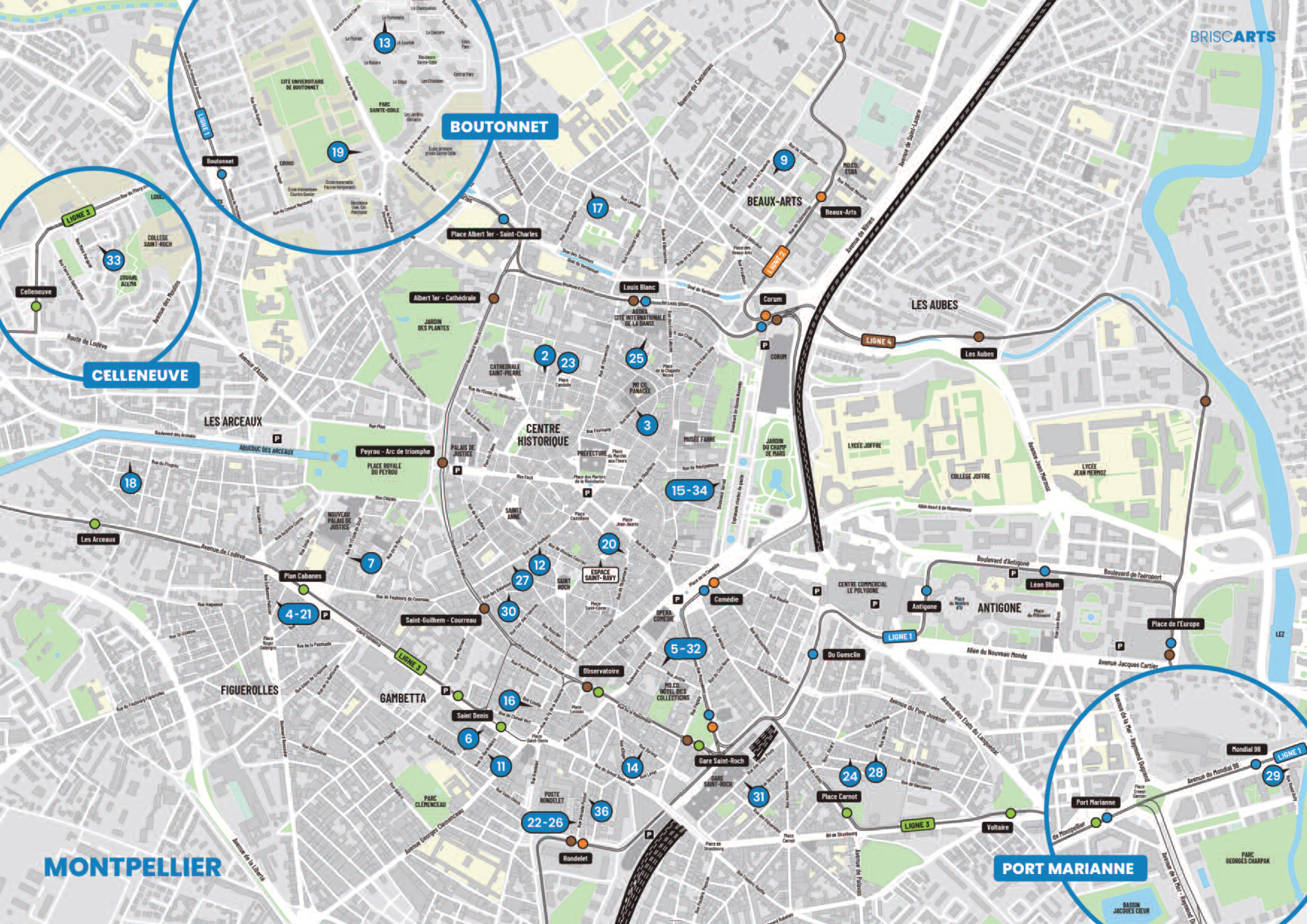 Les Briscarts Parcours d'ateliers d'artistes Montpellier